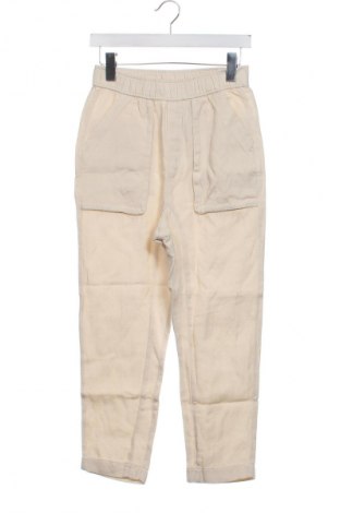 Damenhose Zara, Größe XS, Farbe Ecru, Preis 10,23 €