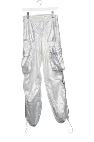 Damenhose Zara, Größe XS, Farbe Silber, Preis 9,99 €