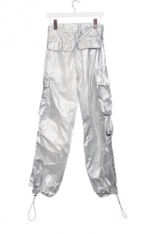 Damenhose Zara, Größe XS, Farbe Silber, Preis 9,99 €