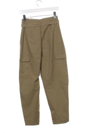 Damskie spodnie Zara, Rozmiar XS, Kolor Zielony, Cena 124,36 zł