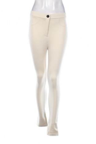 Pantaloni de femei Zara, Mărime M, Culoare Ecru, Preț 92,50 Lei