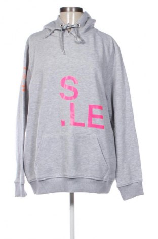 Sweatshirt polar de damă Zwillingsherz, Mărime L, Culoare Gri, Preț 89,47 Lei