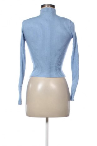 Pulover de femei Bershka, Mărime M, Culoare Albastru, Preț 77,17 Lei