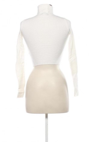 Pulover de femei Bershka, Mărime S, Culoare Alb, Preț 76,99 Lei