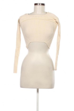 Dámsky pulóver Bershka, Veľkosť XS, Farba Béžová, Cena  6,95 €