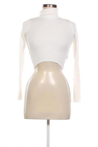 Női pulóver Bershka, Méret S, Szín Fehér, Ár 5 865 Ft