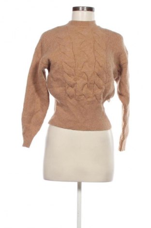 Pulover de femei Bluoltre, Mărime M, Culoare Maro, Preț 49,99 Lei