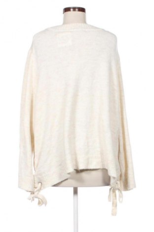 Pulover de femei H&M, Mărime 3XL, Culoare Ecru, Preț 76,70 Lei