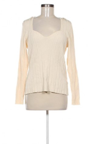 Pulover de femei H&M, Mărime XL, Culoare Ecru, Preț 100,99 Lei