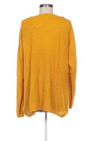 Damski sweter Jean Pascale, Rozmiar L, Kolor Żółty, Cena 67,41 zł