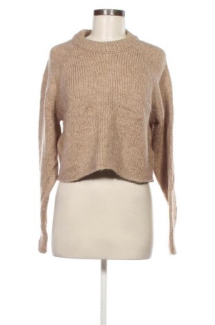 Damski sweter NA-KD, Rozmiar XS, Kolor Beżowy, Cena 71,99 zł