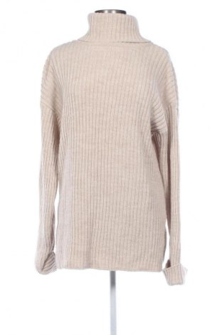 Damski sweter NA-KD, Rozmiar L, Kolor Beżowy, Cena 94,25 zł