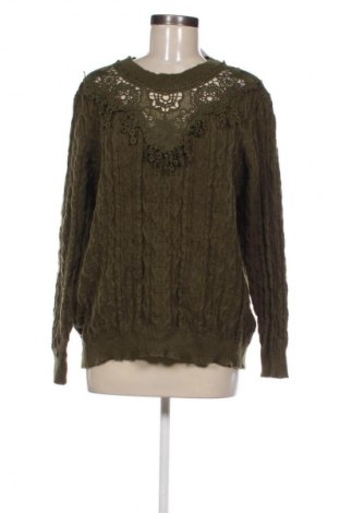 Damski sweter SHEIN, Rozmiar XXL, Kolor Zielony, Cena 51,99 zł
