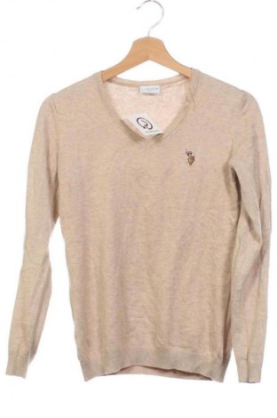 Γυναικείο πουλόβερ U.S. Polo Assn., Μέγεθος XS, Χρώμα  Μπέζ, Τιμή 39,99 €