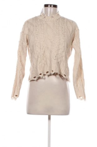 Pulover de femei Unbranded, Mărime S, Culoare Bej, Preț 76,32 Lei
