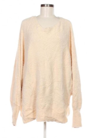Pulover de femei Unbranded, Mărime 5XL, Culoare Ecru, Preț 121,99 Lei