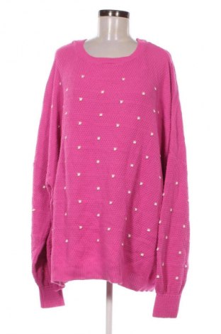Damski sweter Unbranded, Rozmiar XL, Kolor Różowy, Cena 66,67 zł
