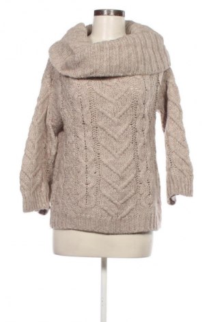 Pulover de femei United Colors Of Benetton, Mărime M, Culoare Ecru, Preț 129,99 Lei