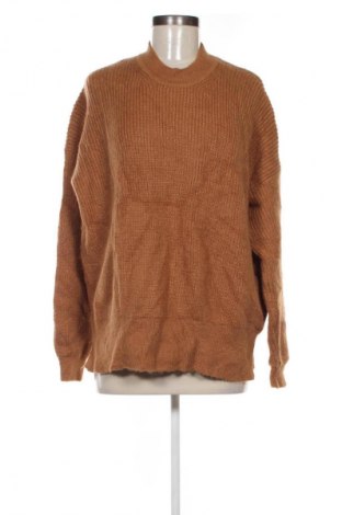 Дамски пуловер Zara, Размер M, Цвят Кафяв, Цена 21,99 лв.