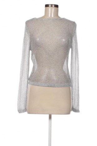 Pulover de femei Zara, Mărime M, Culoare Argintiu, Preț 93,99 Lei