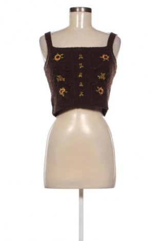 Damski sweter Zara, Rozmiar M, Kolor Brązowy, Cena 88,99 zł