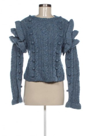 Damski sweter Zara, Rozmiar M, Kolor Niebieski, Cena 94,99 zł