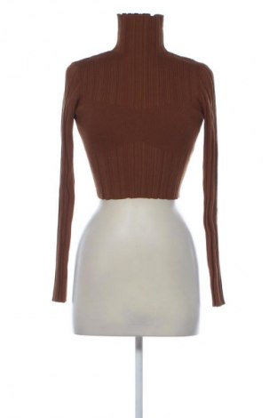 Pulover de femei Zara, Mărime M, Culoare Maro, Preț 192,50 Lei