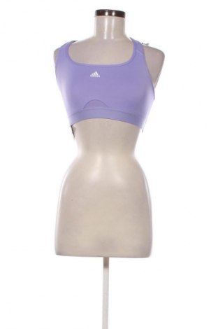 Γυναίκειο αθλητικό τοπ Adidas, Μέγεθος M, Χρώμα Βιολετί, Τιμή 11,99 €