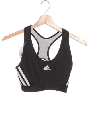Дамски спортен топ Adidas, Размер XS, Цвят Черен, Цена 34,00 лв.