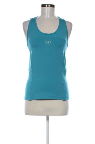 Дамски спортен топ Adidas By Stella McCartney, Размер M, Цвят Син, Цена 87,99 лв.