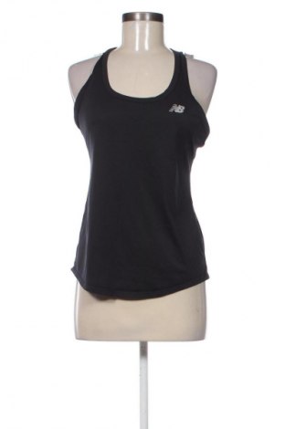 Damski sportowy top New Balance, Rozmiar M, Kolor Czarny, Cena 78,00 zł