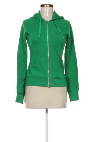 Дамски суитшърт H&M Divided, Размер XS, Цвят Зелен, Цена 16,99 лв.