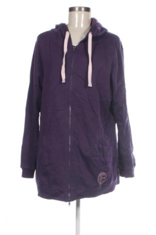 Damen Sweatshirt John Baner, Größe XL, Farbe Lila, Preis 20,99 €