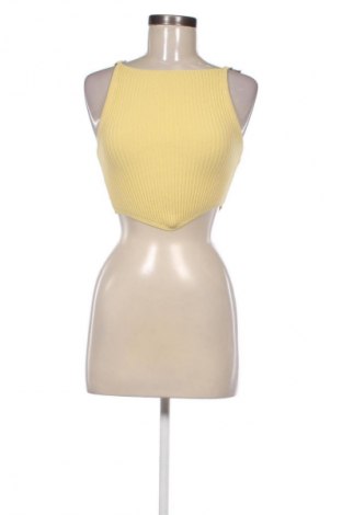 Damski top Bershka, Rozmiar XS, Kolor Żółty, Cena 45,98 zł
