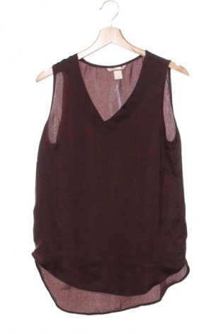 Top de femei H&M, Mărime XS, Culoare Maro, Preț 77,17 Lei