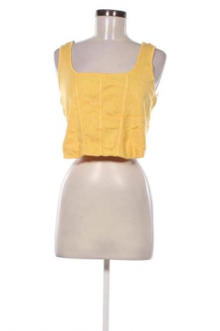 Top de femei H&M, Mărime XL, Culoare Galben, Preț 66,99 Lei