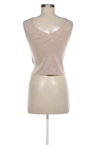 Top de femei H&M Divided, Mărime S, Culoare Bej, Preț 51,99 Lei