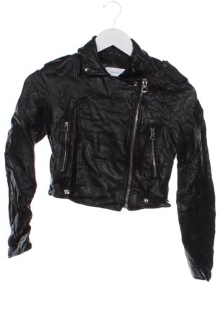 Női bőrdzseki Bershka, Méret XS, Szín Fekete, Ár 11 689 Ft