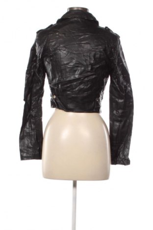 Dámská kožená bunda  Bershka, Velikost M, Barva Černá, Cena  939,00 Kč