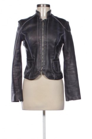 Damen Lederjacke Blu Byblos, Größe S, Farbe Blau, Preis € 126,34