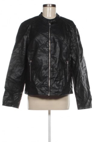 Γυναικείο δερμάτινο μπουφάν Dorothy Perkins, Μέγεθος XL, Χρώμα Μαύρο, Τιμή 35,99 €