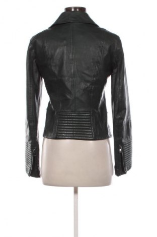 Дамско кожено яке Esprit, Размер XS, Цвят Зелен, Цена 129,03 лв.