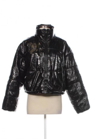 Damska kurtka skórzana H&M Divided, Rozmiar M, Kolor Czarny, Cena 189,99 zł