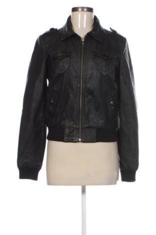 Geacă de piele pentru femei H&M Divided, Mărime M, Culoare Negru, Preț 335,99 Lei