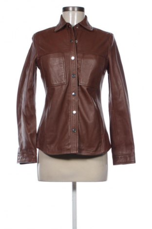 Damen Lederjacke Mango, Größe S, Farbe Braun, Preis € 95,63