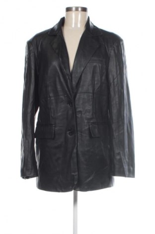 Damen Lederjacke NA-KD, Größe L, Farbe Schwarz, Preis 17,99 €