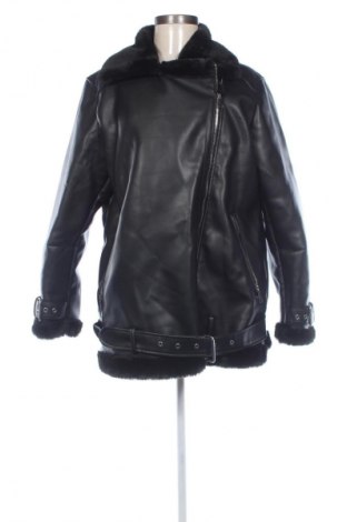 Damen Lederjacke Sinsay, Größe L, Farbe Schwarz, Preis 19,52 €