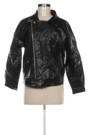 Geacă de piele pentru femei Unbranded, Mărime M, Culoare Negru, Preț 200,99 Lei