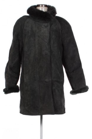 Geacă de piele pentru femei Unbranded, Mărime XL, Culoare Verde, Preț 485,00 Lei