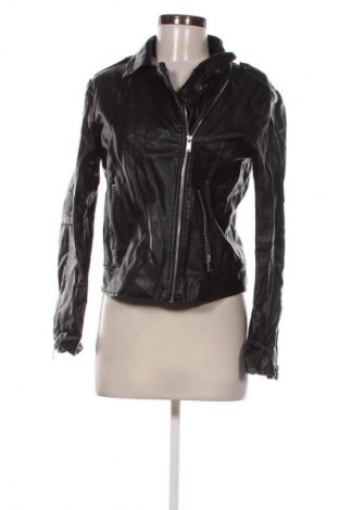 Damen Lederjacke VILA, Größe M, Farbe Schwarz, Preis 20,97 €